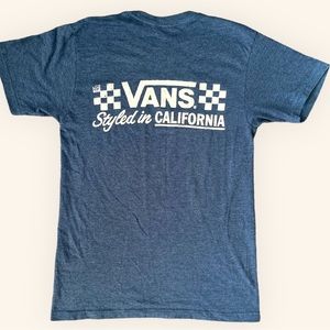 Vans Tee, Men’s Size Small, Navy Heather Shirt